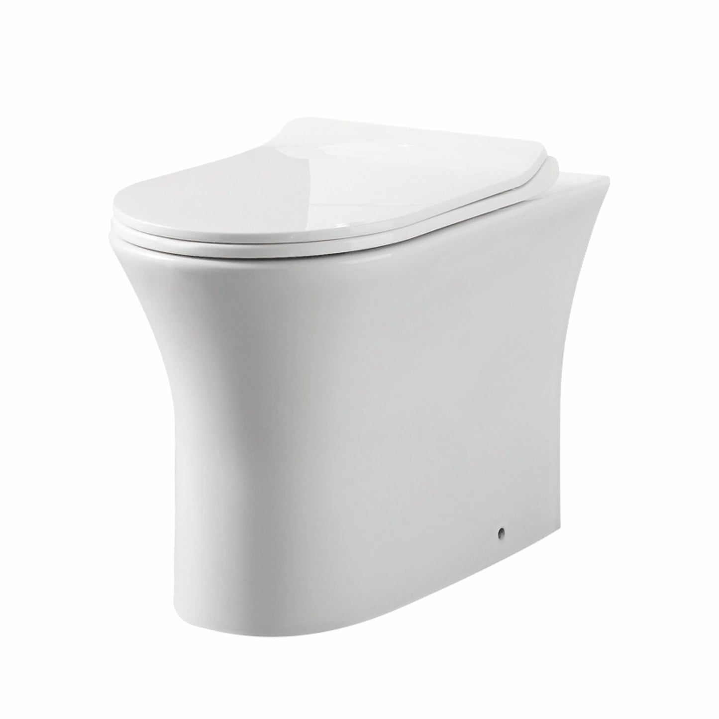 Deia Rimless Comfort Height Back To Wall Pan & Soft Close Seat