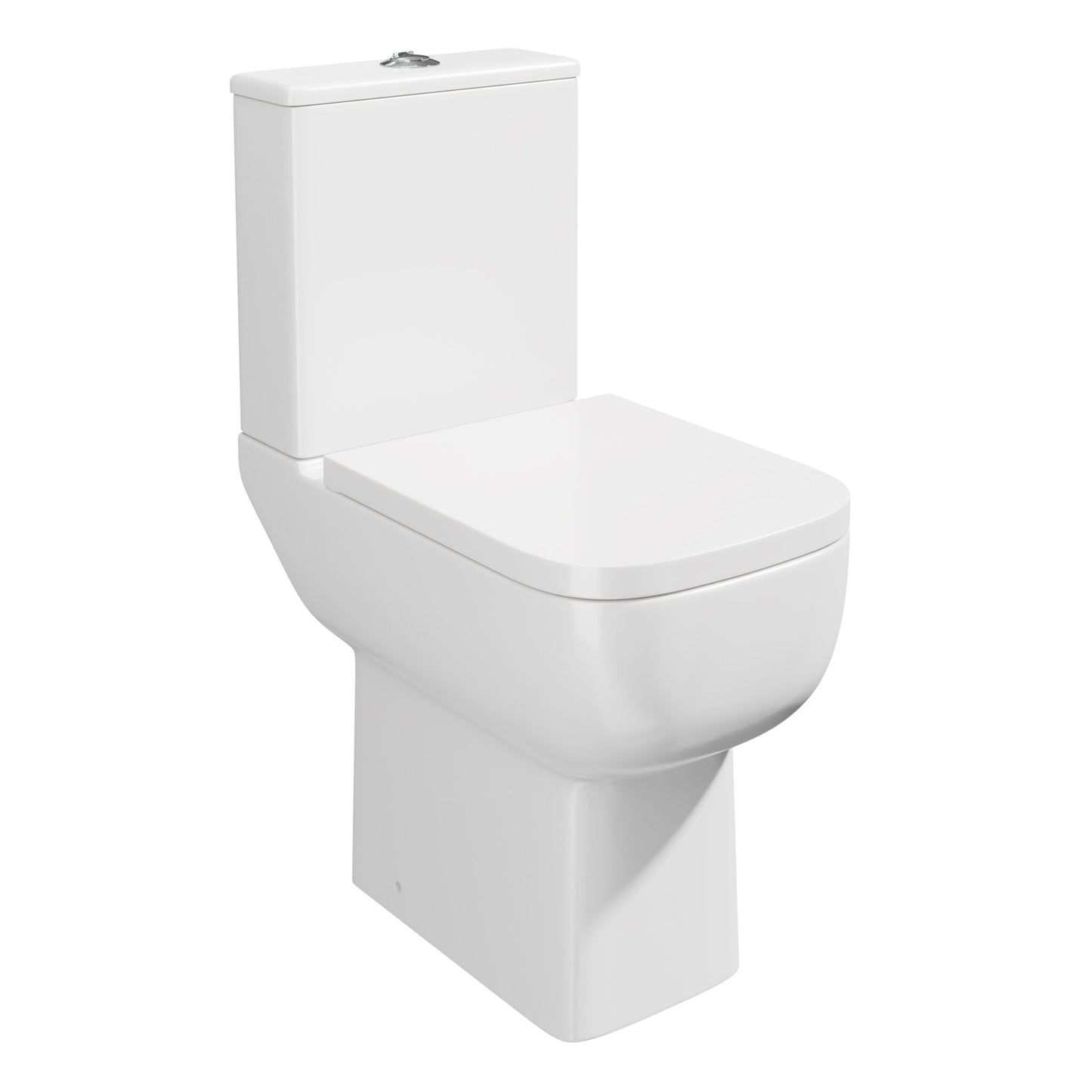 Choices Comfort Height Open Back Pan Including Cistern & Soft Close Seat