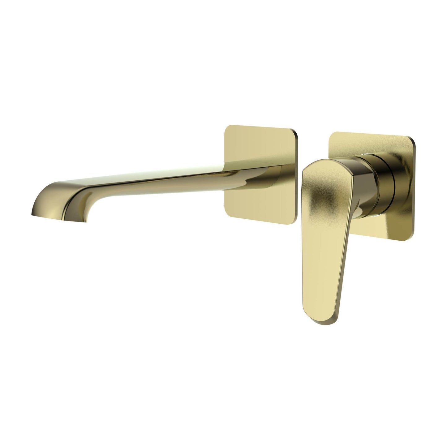 Montana Wall Mounted Bath Mixer Brushed Brass