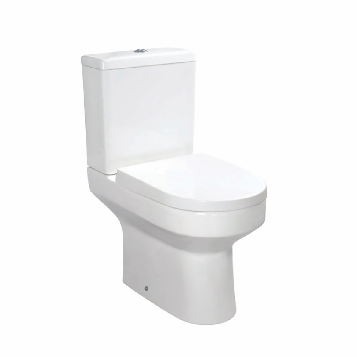 Spa Comfort Height Open Back Pan Including Cistern & Soft Close Seat
