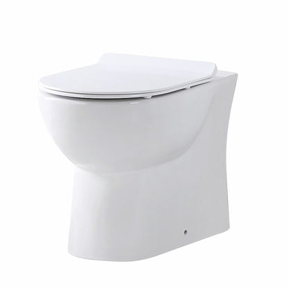 Belini Rimless Back To Wall pan & Soft Close Seat