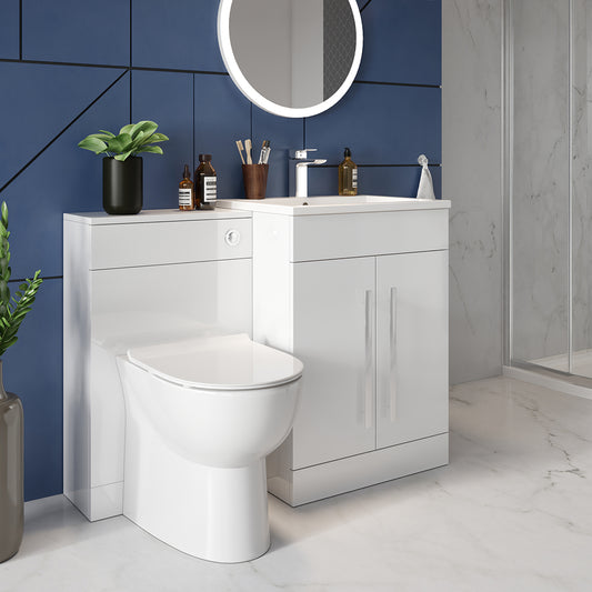 Belini Rimless Back To Wall pan & Soft Close Seat
