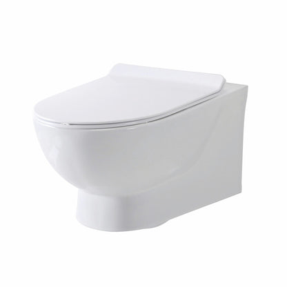 Belini Rimless Wall hung Pan & Soft Close Seat