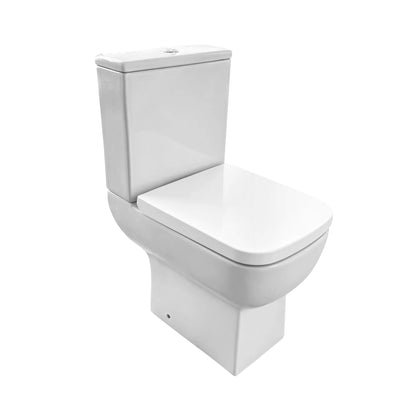 Choices 550 Open Back Pan Including Cistern & Soft Close Seat
