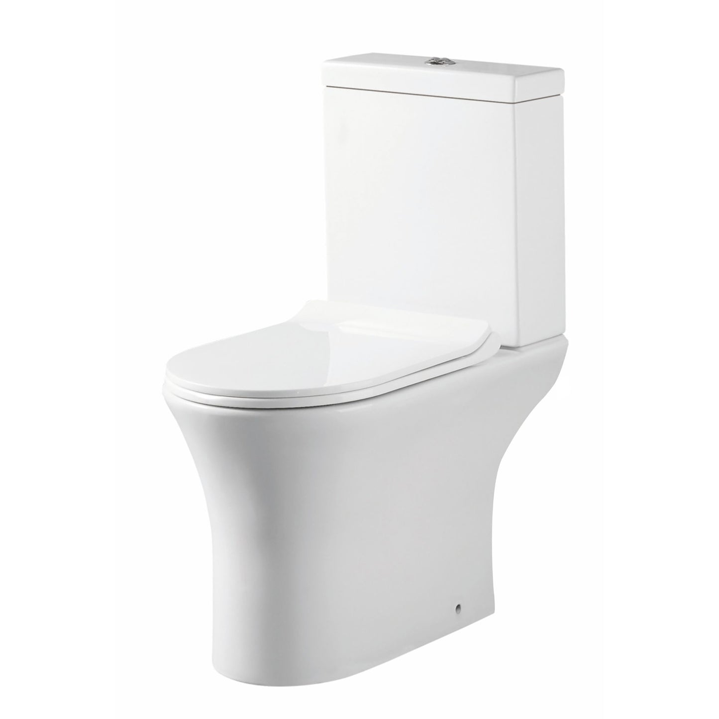 Deia Rimless Open Back Pan Including Cistern & Soft Close Set