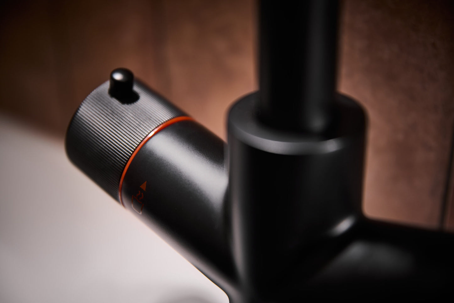 KoGE 3-in-1 Swan Spout Hot Water Tap | Matte Black