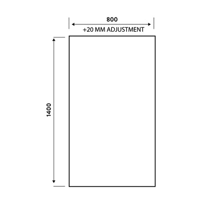 S6 Black Square Screen Bath Screen