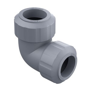 KeyPlumb PB Elbow - 15mm - Grey (10)