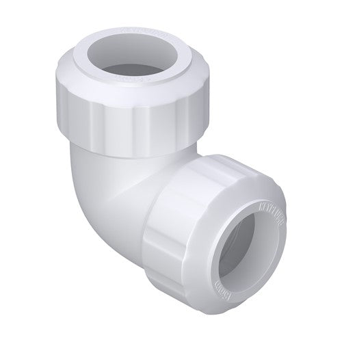 KeyPlumb PB Elbow - 22mm - White (5)